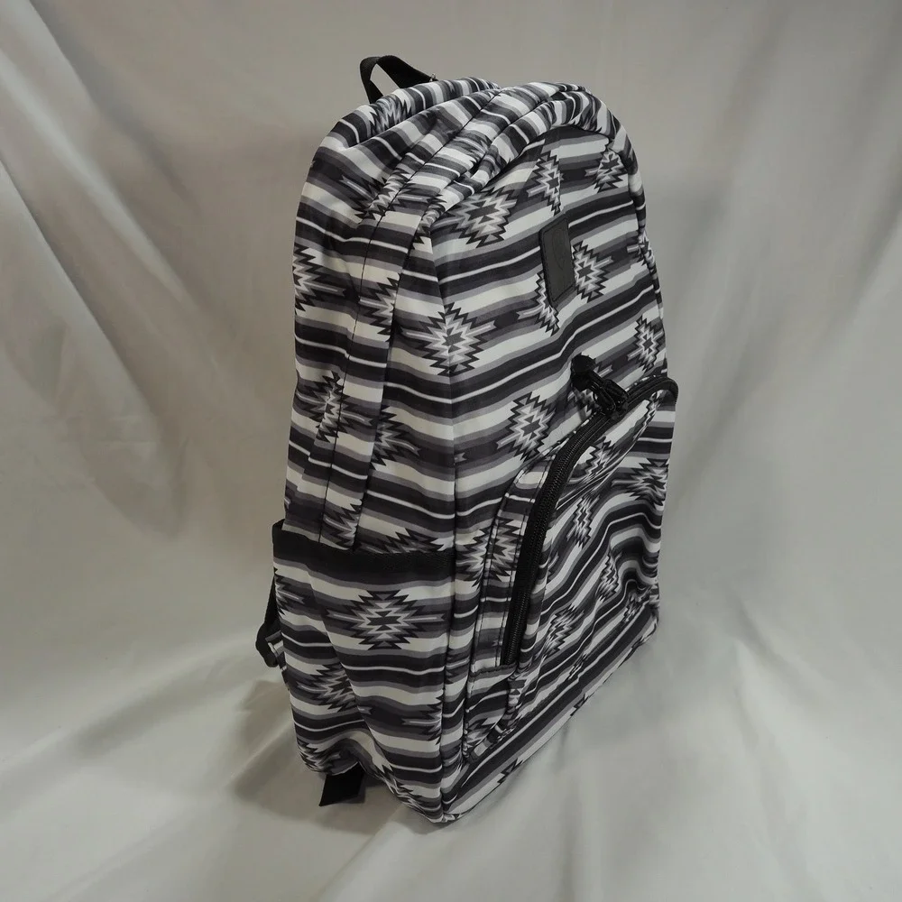 Ariat Backpack Unisex OS Black White Southwestern Aztec Geometric Travel Rodeo